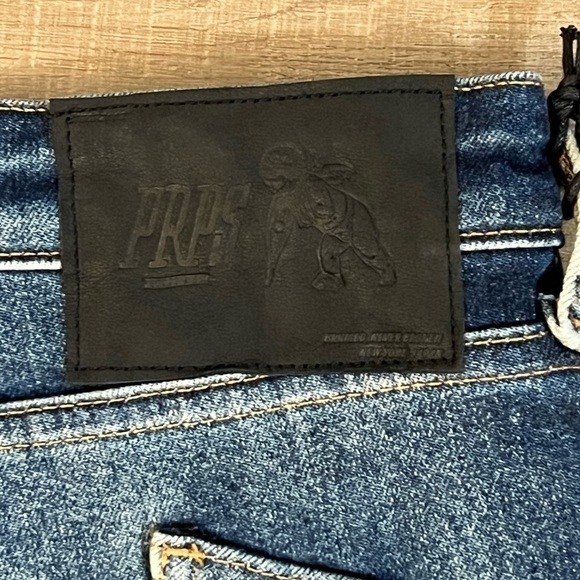PRPS Le Sabre Distressed Slim Tapered Fit Jeans Mens Size 44 NWT $198 - Picture 11 of 16
